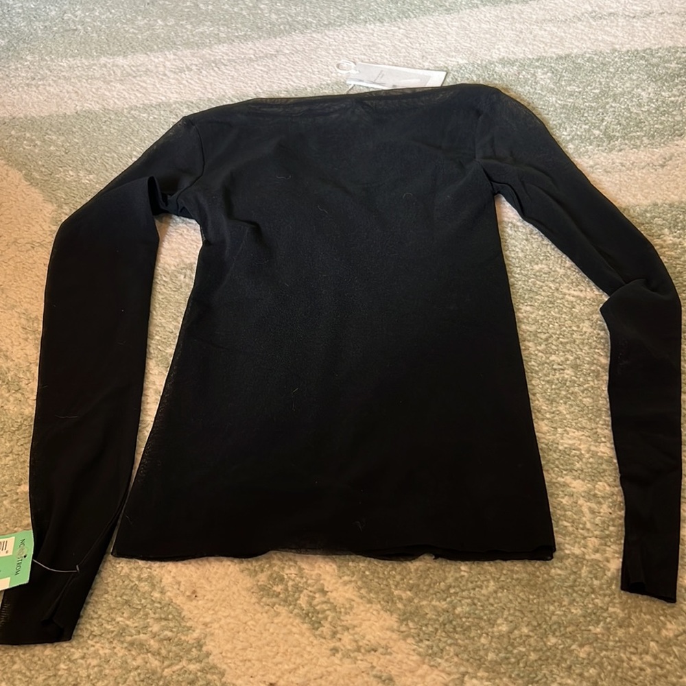 Black Long Sleeve Top - Picture 5 of 6